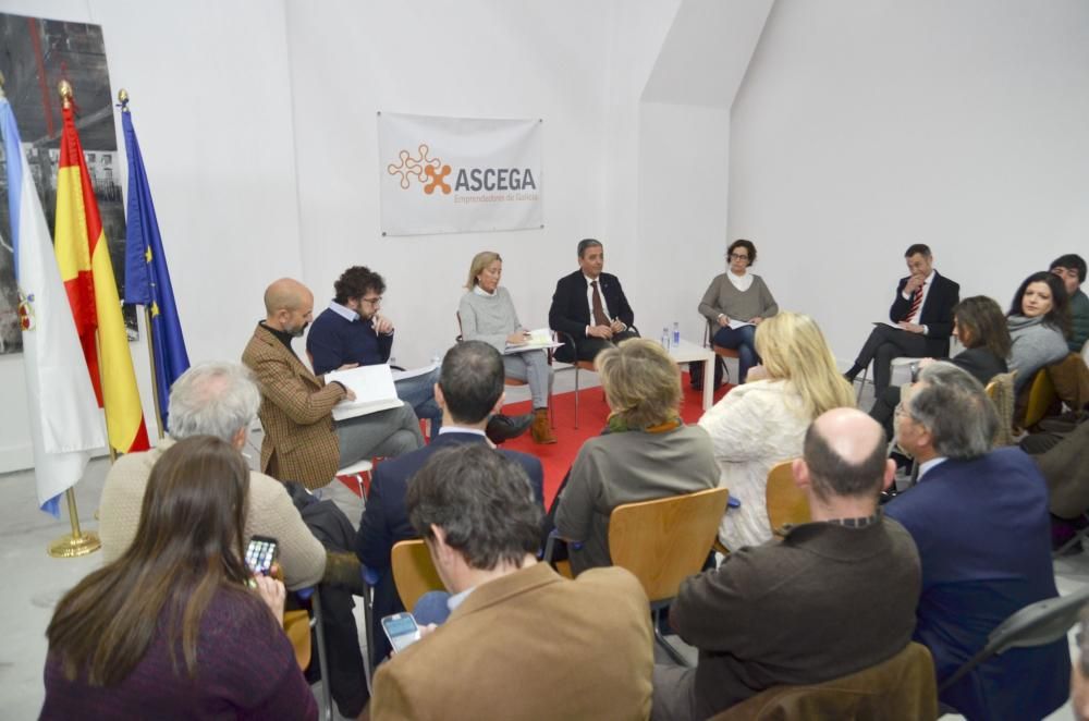 Debate en Ascega sobre el presupuesto de A Coruña