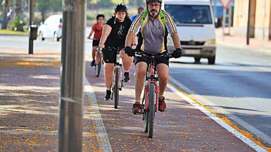 La Mesa de la Movilidad también trabaja en mejorar los carriles bici de la ciudad