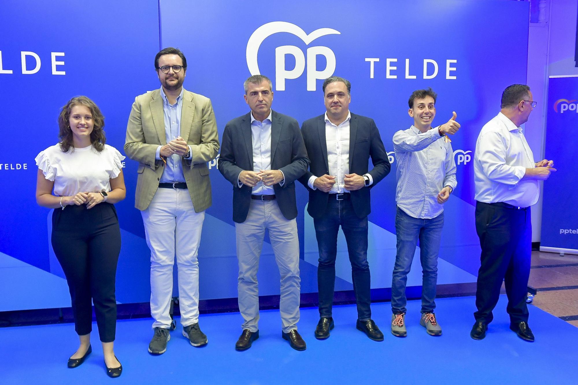 Inauguración de la nueva sede del PP en Telde, en Gran Canaria