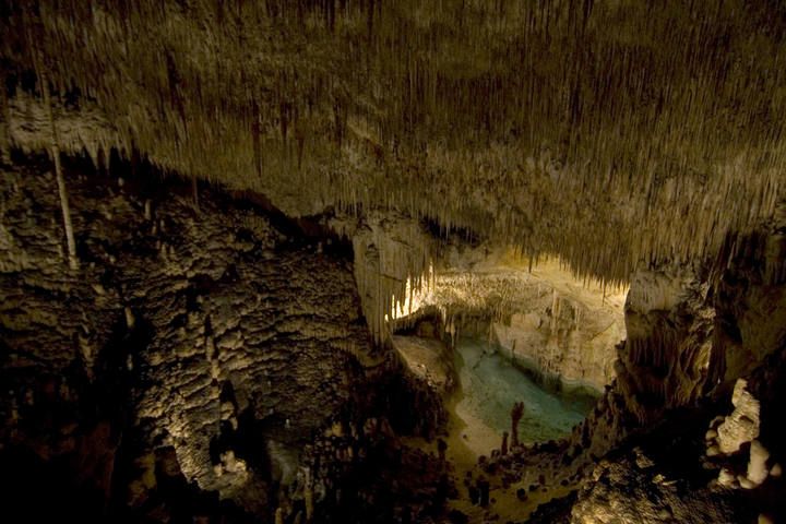 Imagen de las cuevas del Drach