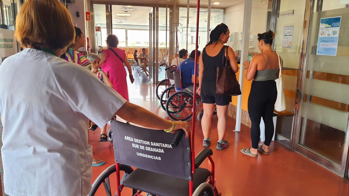 Servicio de Urgencias en el Hospital Santa Ana (Motril, Granada)