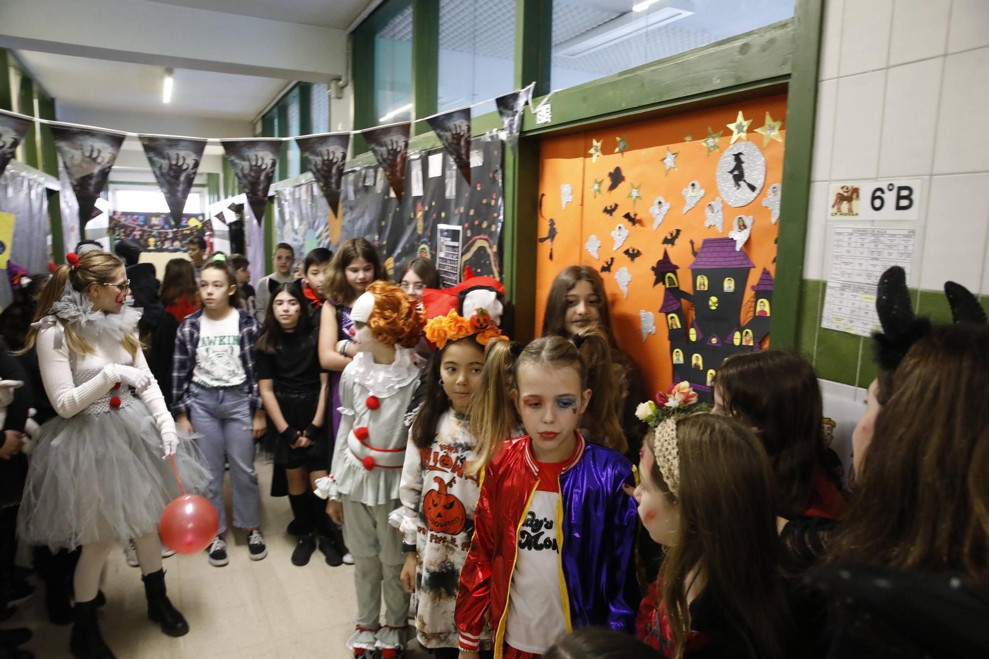 Los centros educativos de Gijón celebran Halloween (en imágenes) La