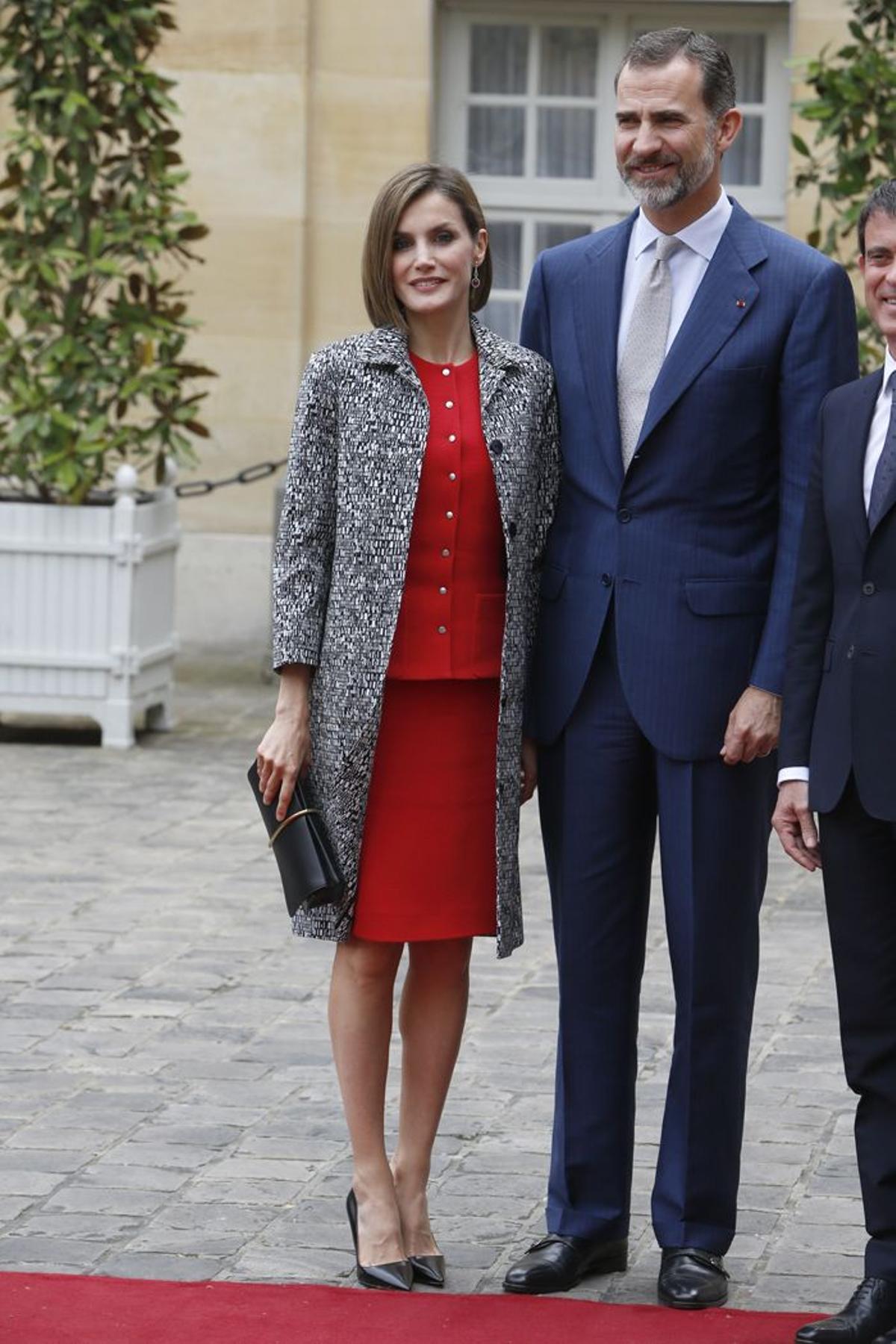 Letizia y Felipe VI en Francia