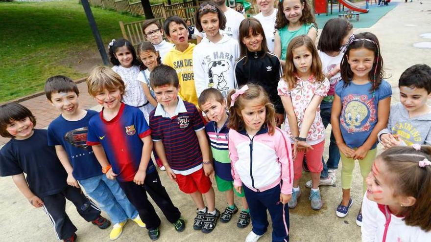 Un grupo de niños, en una jornada de &quot;Parques divertidos&quot; en Las Vegas.