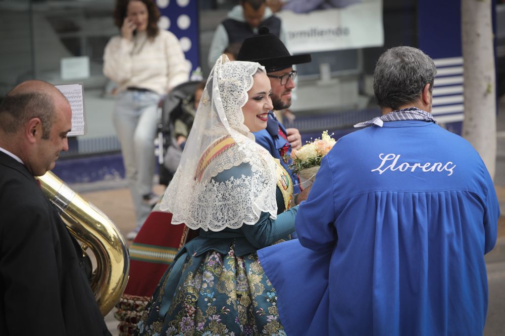 Los momentos más destacados de la Ofrenda en el Port de Sagunt