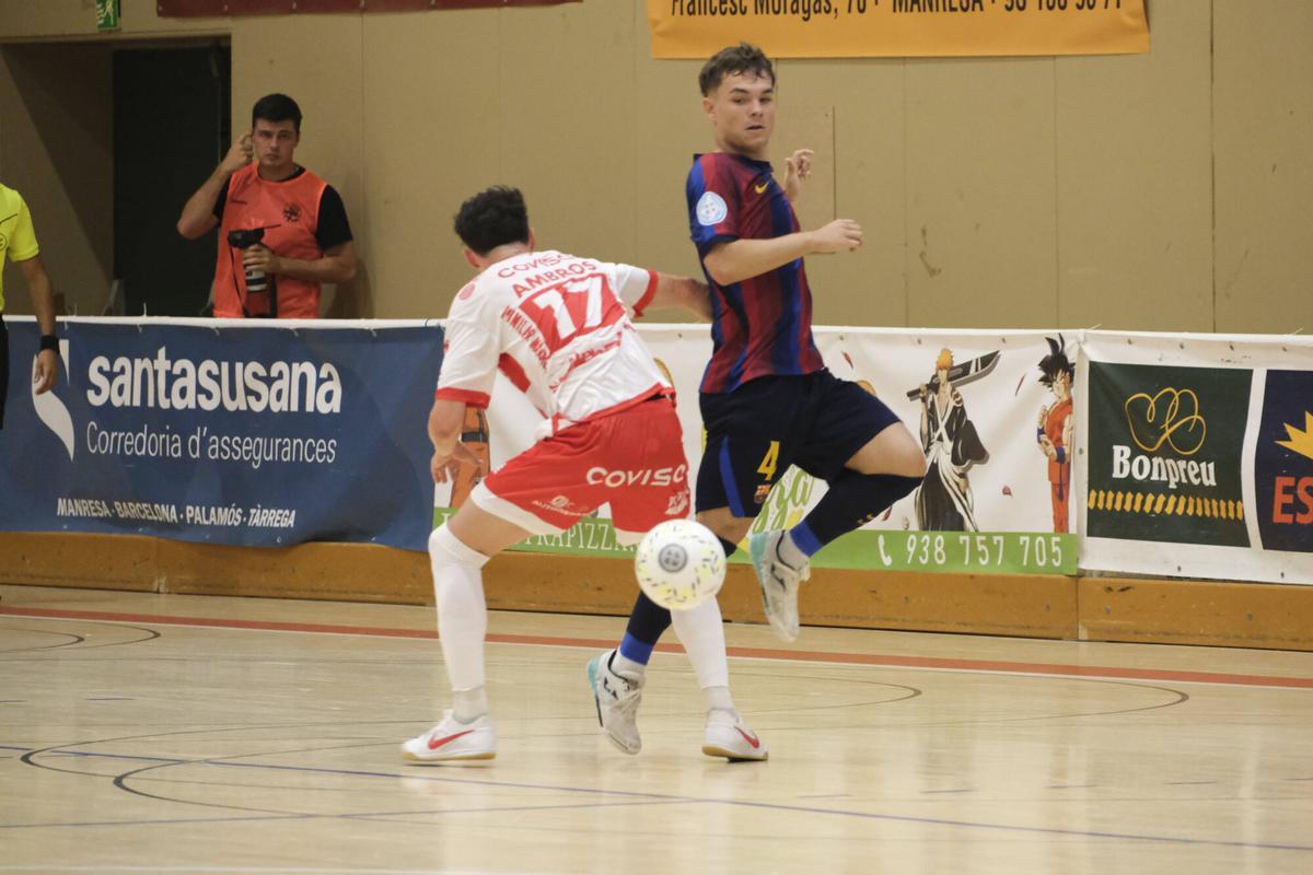 Imatges del Covisa Manresa - Barça Atlètic del Trofeu Les Codines