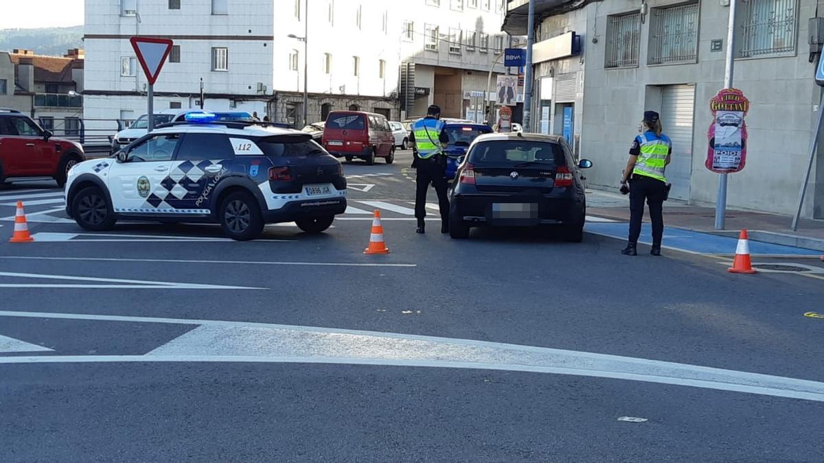 Agentes de la Policía Local de Poio