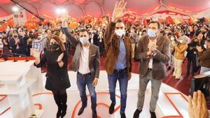 El PSOE fa una última crida al vot útil i aspira a reeditar la victòria a Castella i Lleó