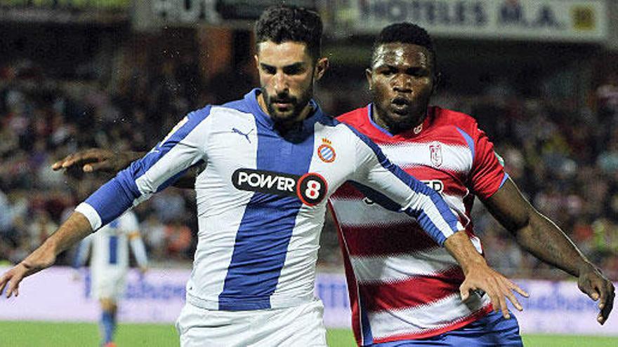 Imagen del Granada-Espanyol de la pasada temporada.