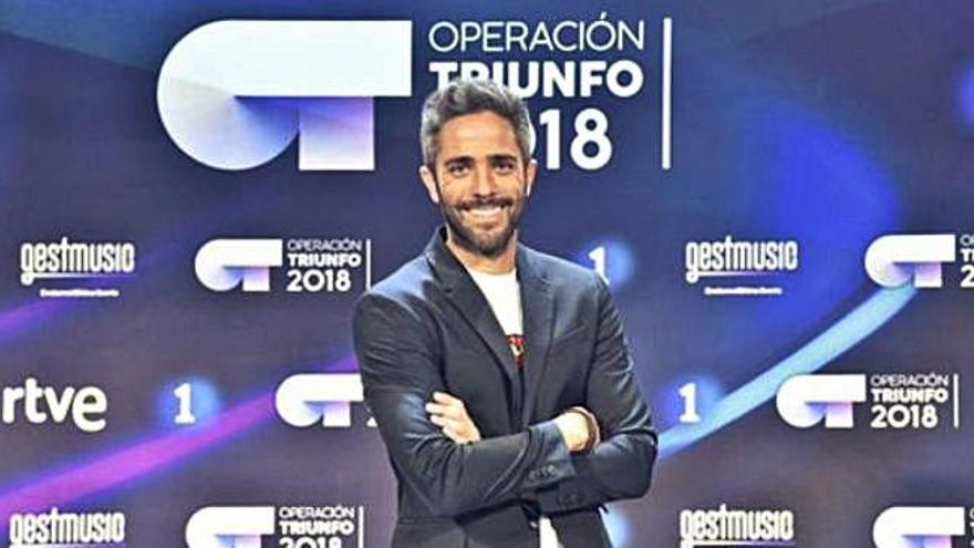 El presentador de &#039;Operación Triunfo&#039;, Roberto Leal.