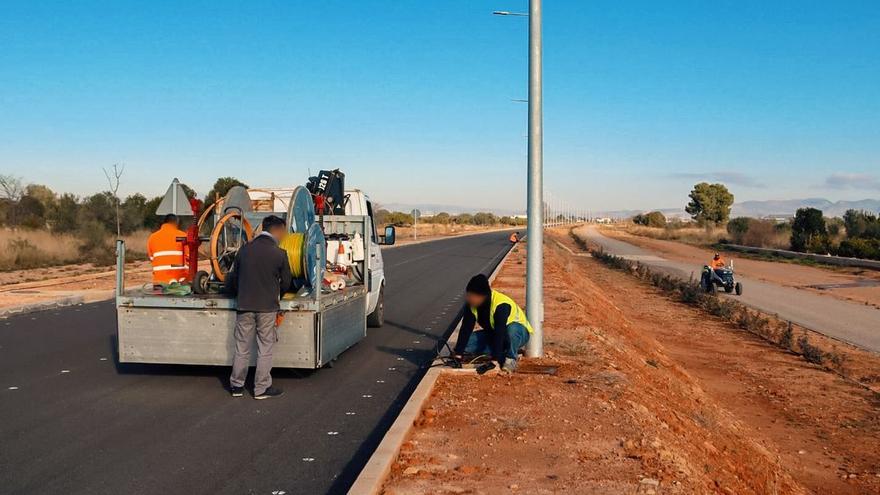 El reinicio de los últimos trabajos permitirá a la Conselleria de Obras Públicas terminar la ronda suroeste de Vila-real a para finales de febrero.