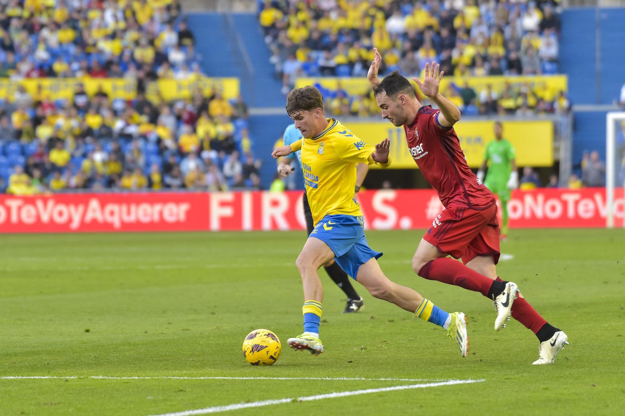 El partido UD Las Palmas-CA Osasuna, en imágenes