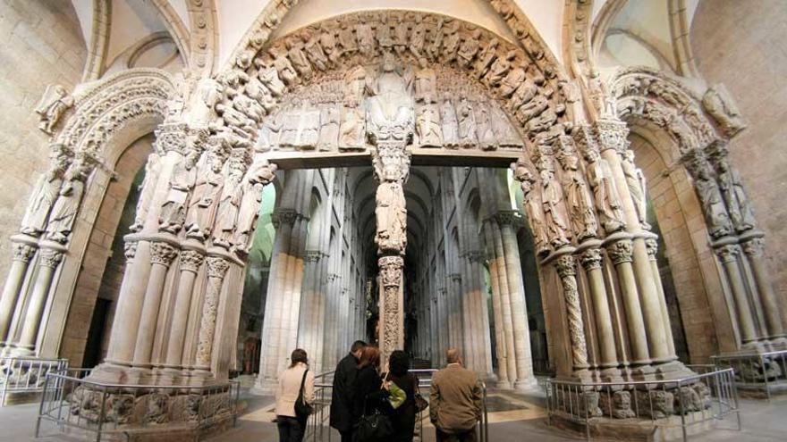 Pórtico de la Gloria del Maestro Mateo (Catedral de Santiago).