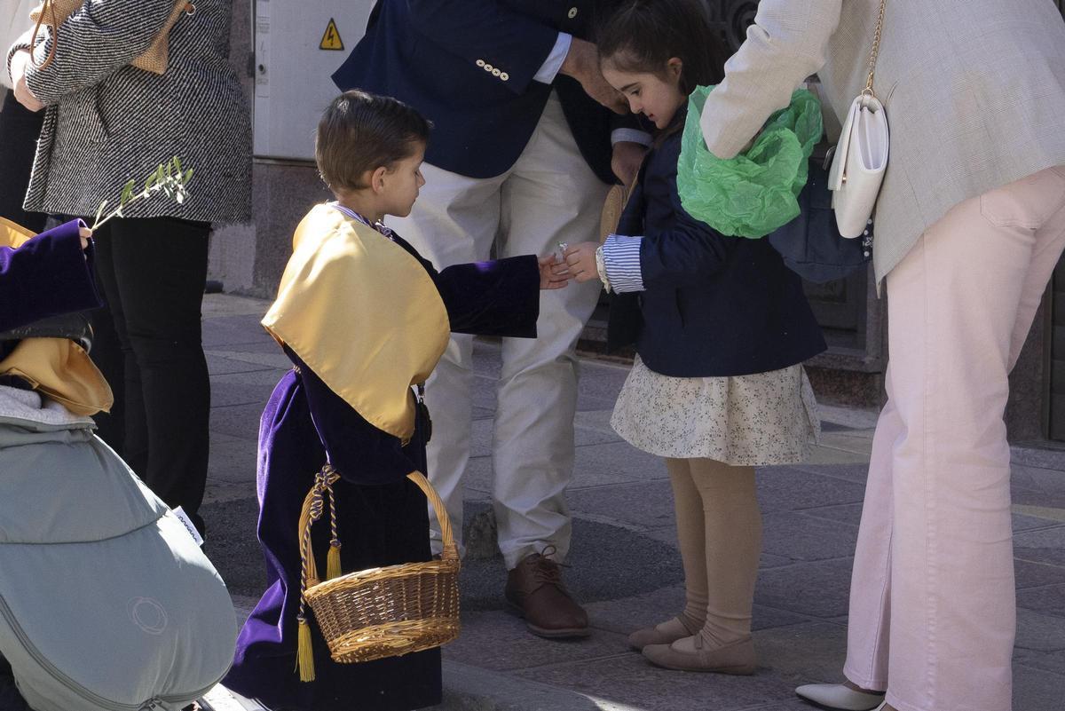 Los niños han sido los grandes protagonistas en la procesión de Domingo de Ramos de Cehegín