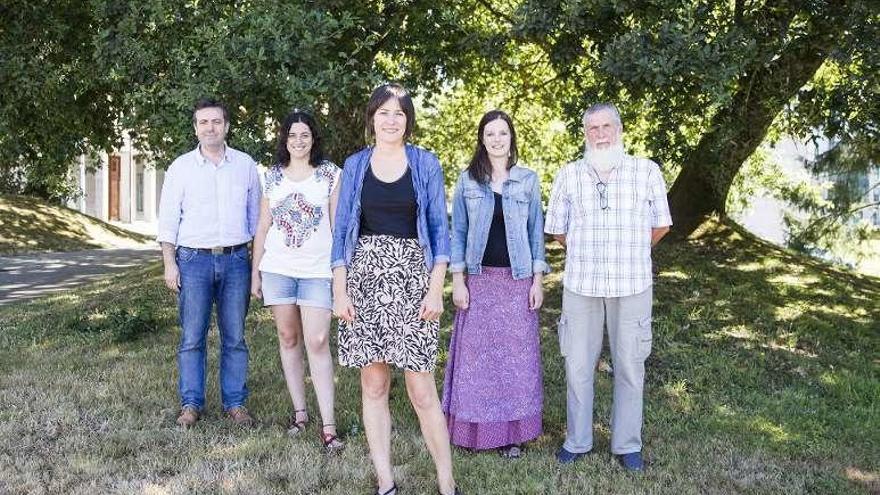 Luis Bará, Noa Presas, Ana Pontón, Olaia Rodil y Min&#039;.