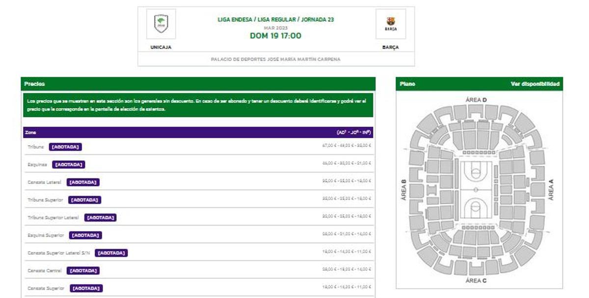 Entradas agotadas en el Carpena.