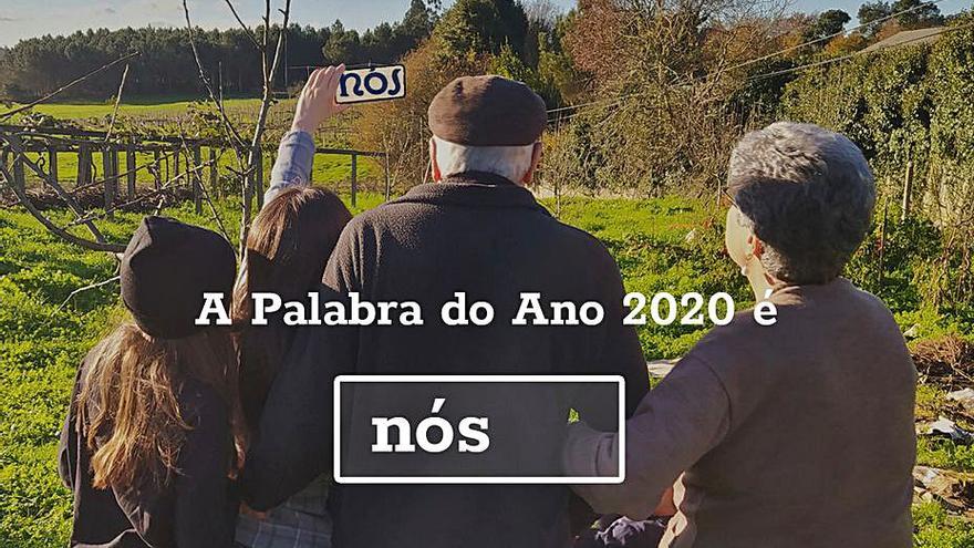 “Nós” é o termo máis votado no Portal das Palabras da RAG.  | // FDV