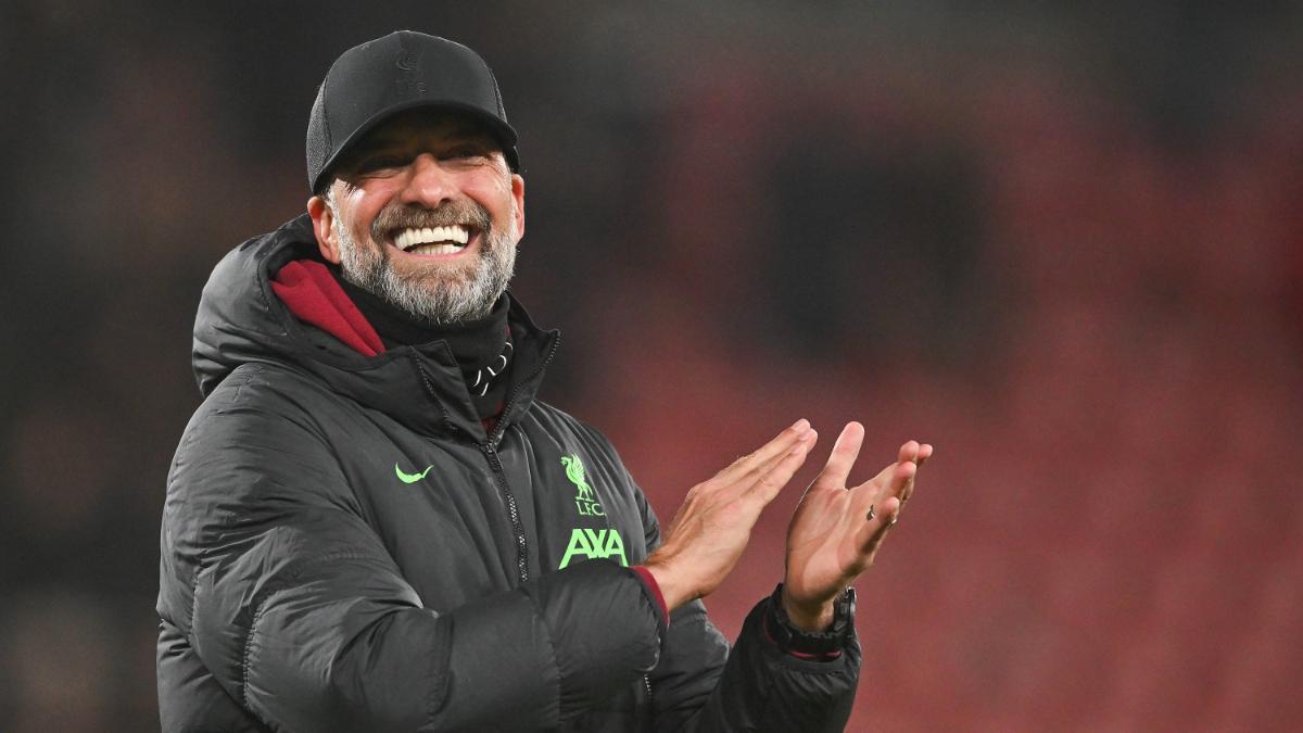 Jürgen Klopp, feliz tras un triunfo del Liverpool