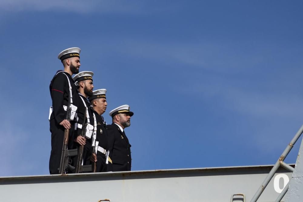 La Armada da de baja el buque El Camino Español