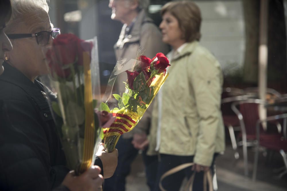 Diada de Sant Jordi a Manresa