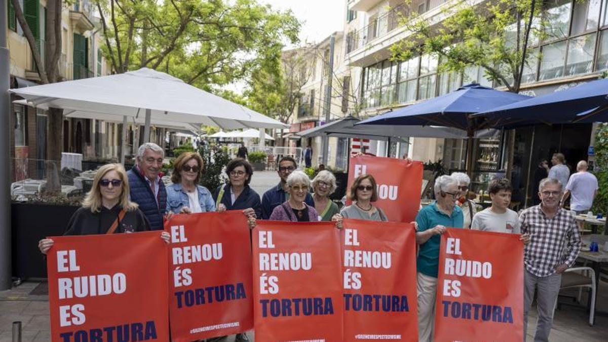 Campaña contra el ruido en Palma.