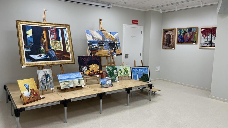 El Taller de Pintura de Albalat dels Sorells cierra el curso con una exposición