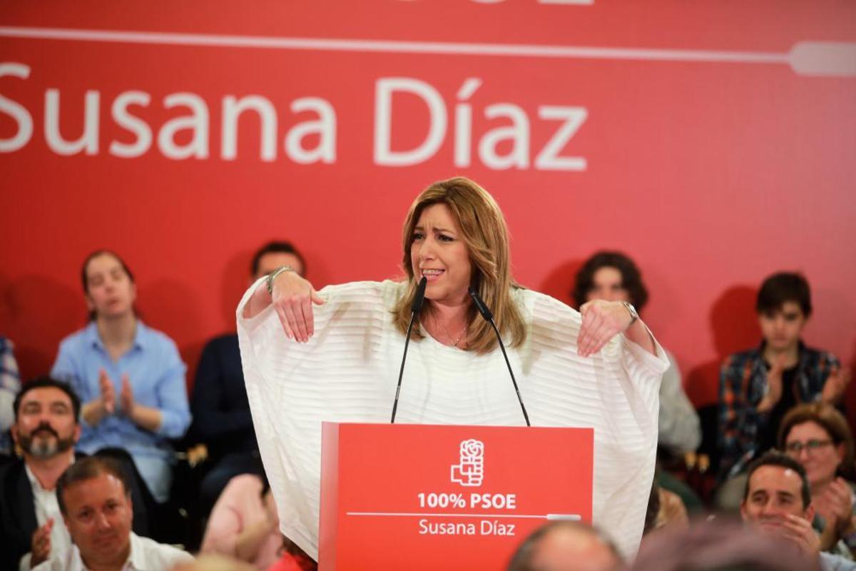Susana Díaz, en Palma