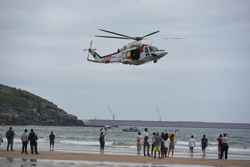 El Festival Aéreo de Gijón, en imágenes