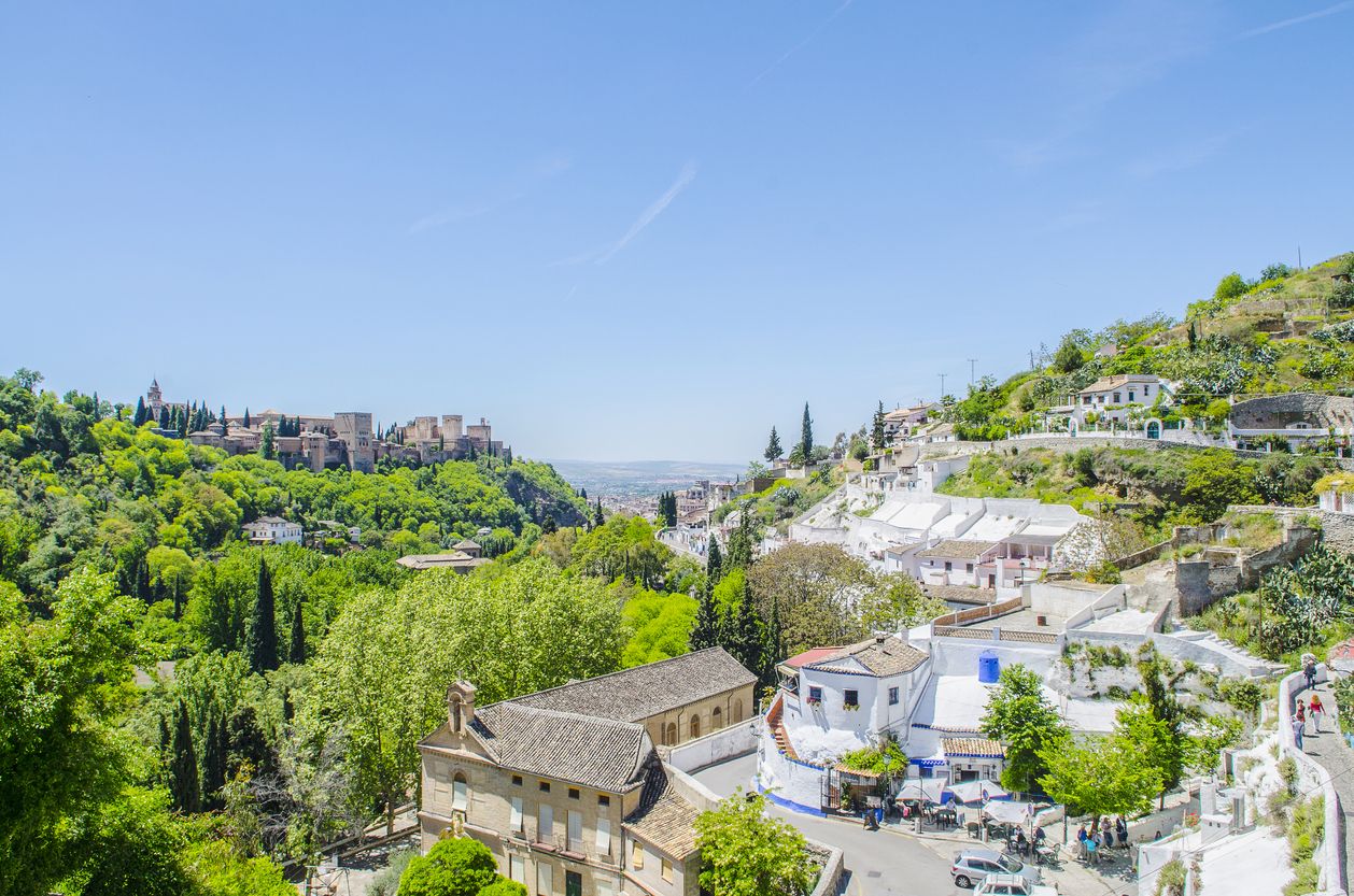 Ruta por el Sacromonte Granada Alhambra desde el Sacromonte