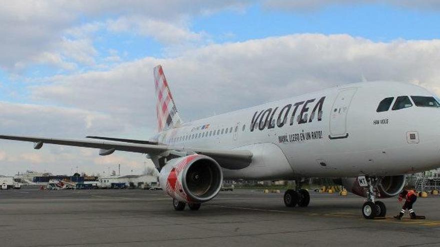 La companyia Volotea ha estat una de les últimes a volar de Catalunya.