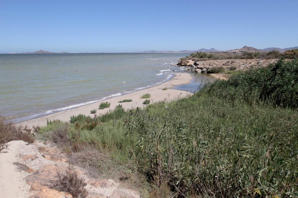 La rambla de El Albujón, epicentro de los vertidos al Mar Menor