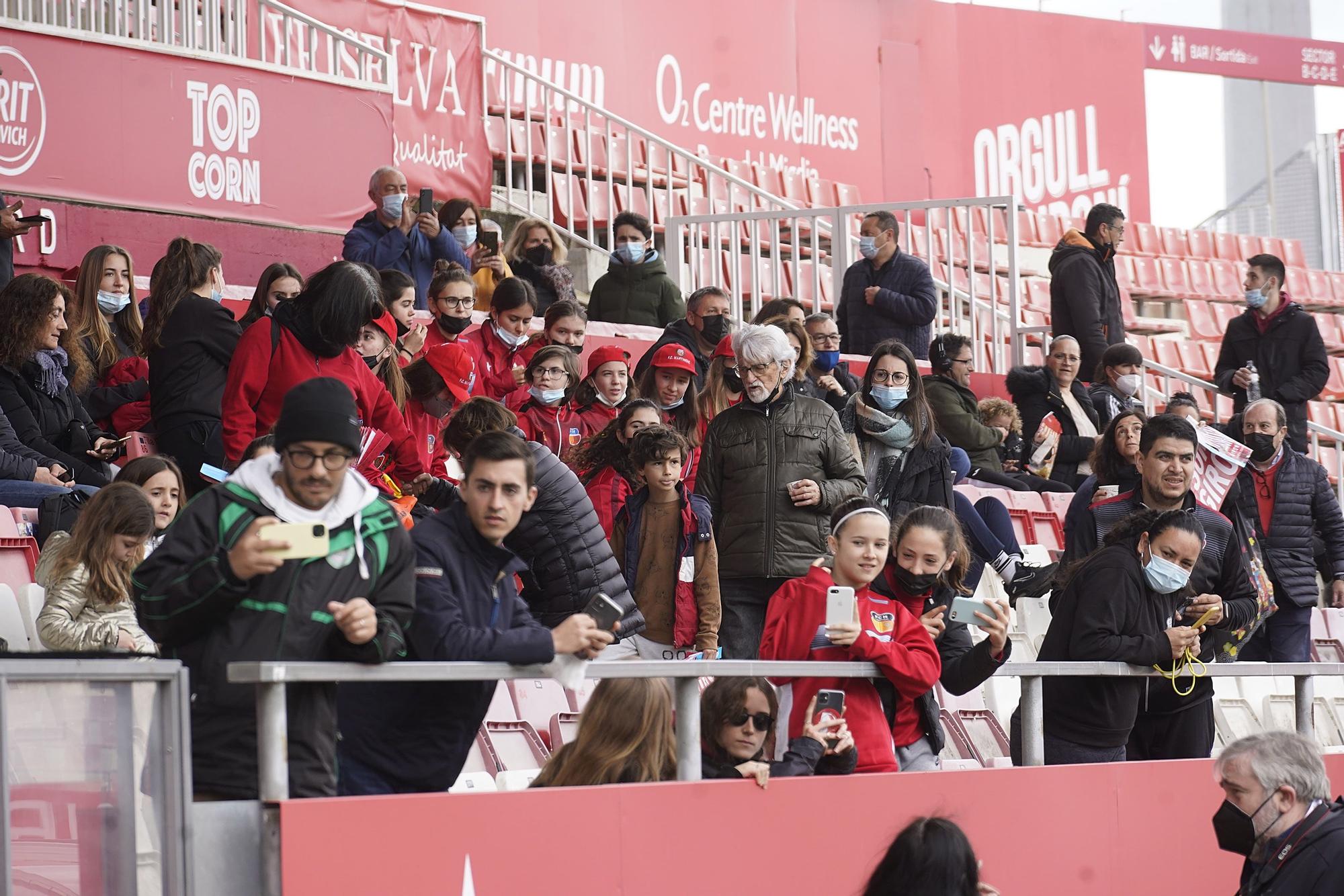 El Girona femení juga a Montilivi