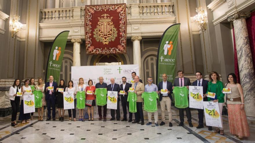 La prueba se presentó en el Ayuntamiento de València.