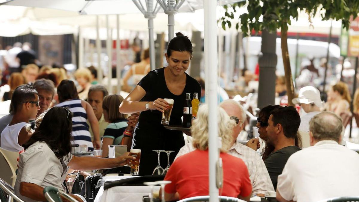 Die Beschäftigungszahlen im August sind auf Mallorca und den Nachbarinseln sehr hoch.