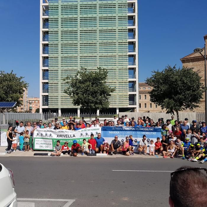 Marcha en bici desde los tres municipios.