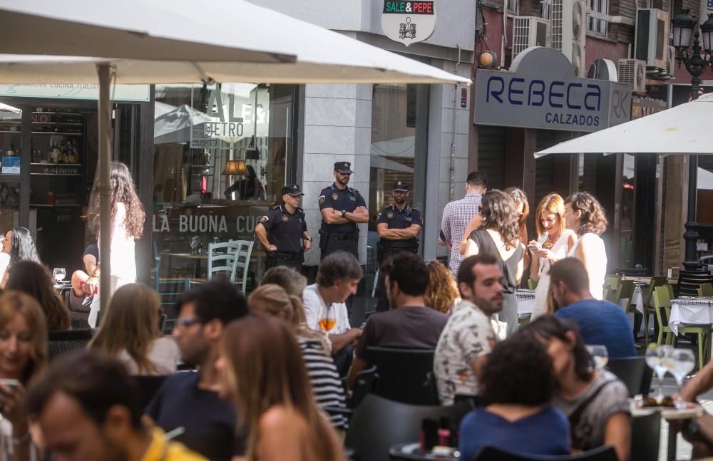 El tardeo en Alicante en la "reentré"