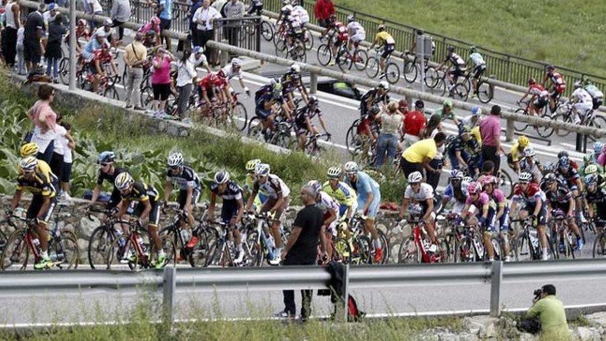 La Vuelta a España durante este miércoles