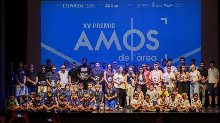 IMATGES | Els premis Amos de l'Àrea, una oda al futbol local que deixa vint guardonats