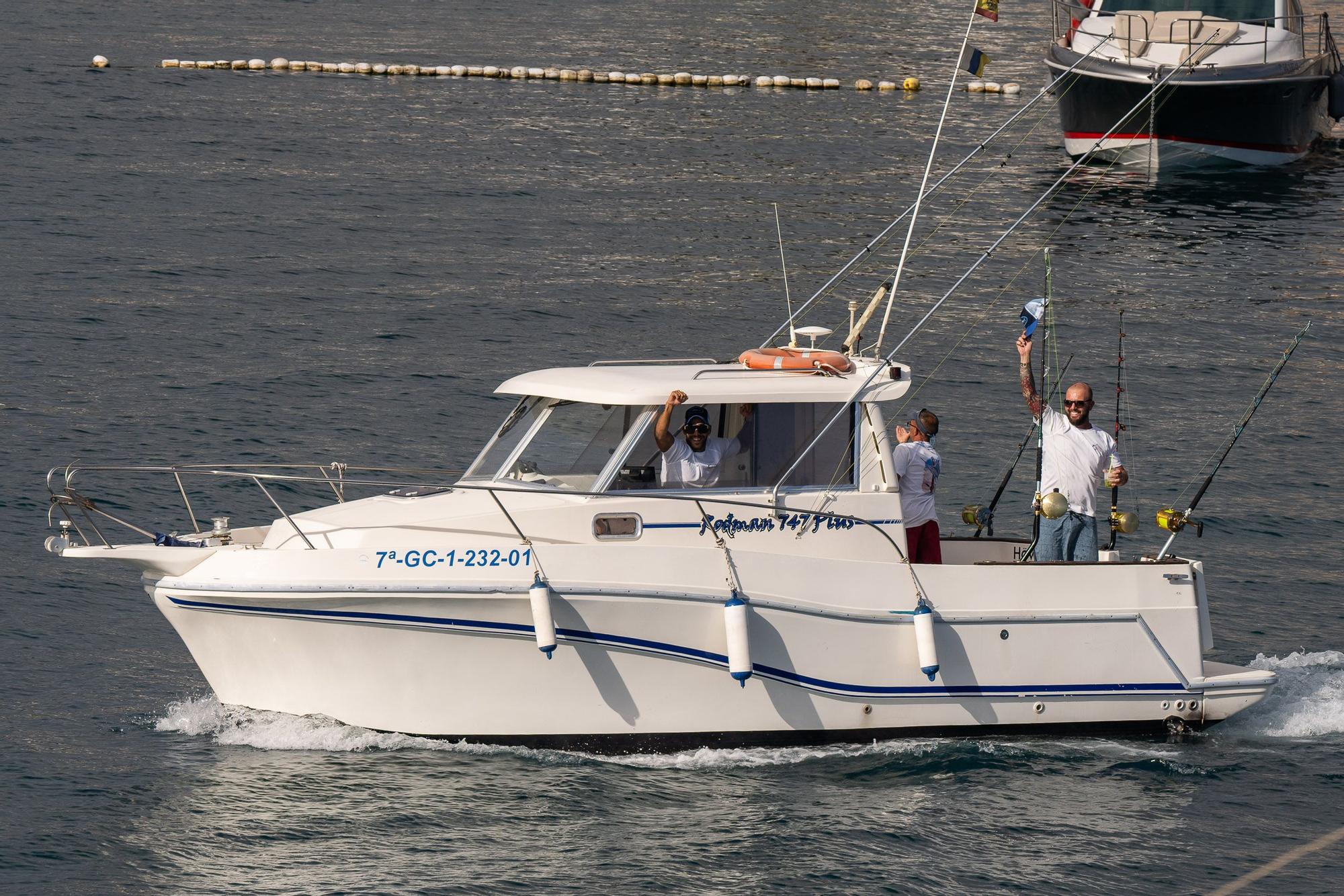 El Pirata de Brian González se impone en el Open de Pesca de Altura Gran Canaria