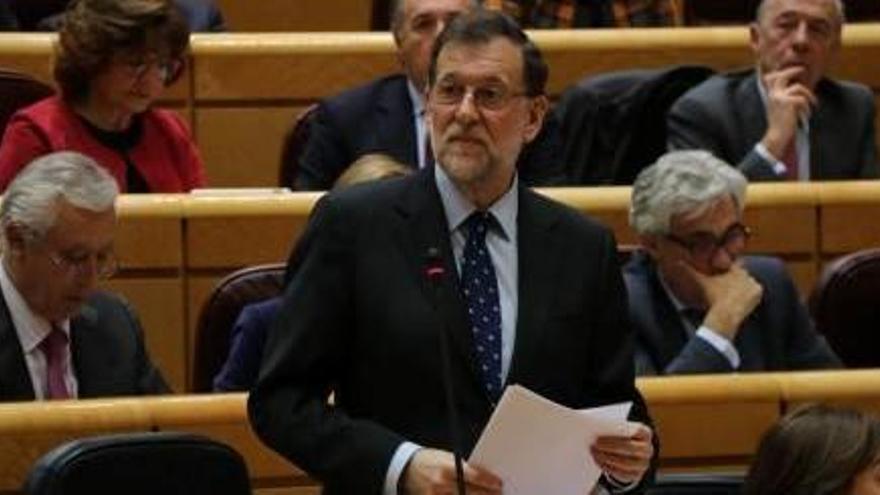 El president del Govern espanyol, Mariano Rajoy, en una imatge d&#039;arxiu.