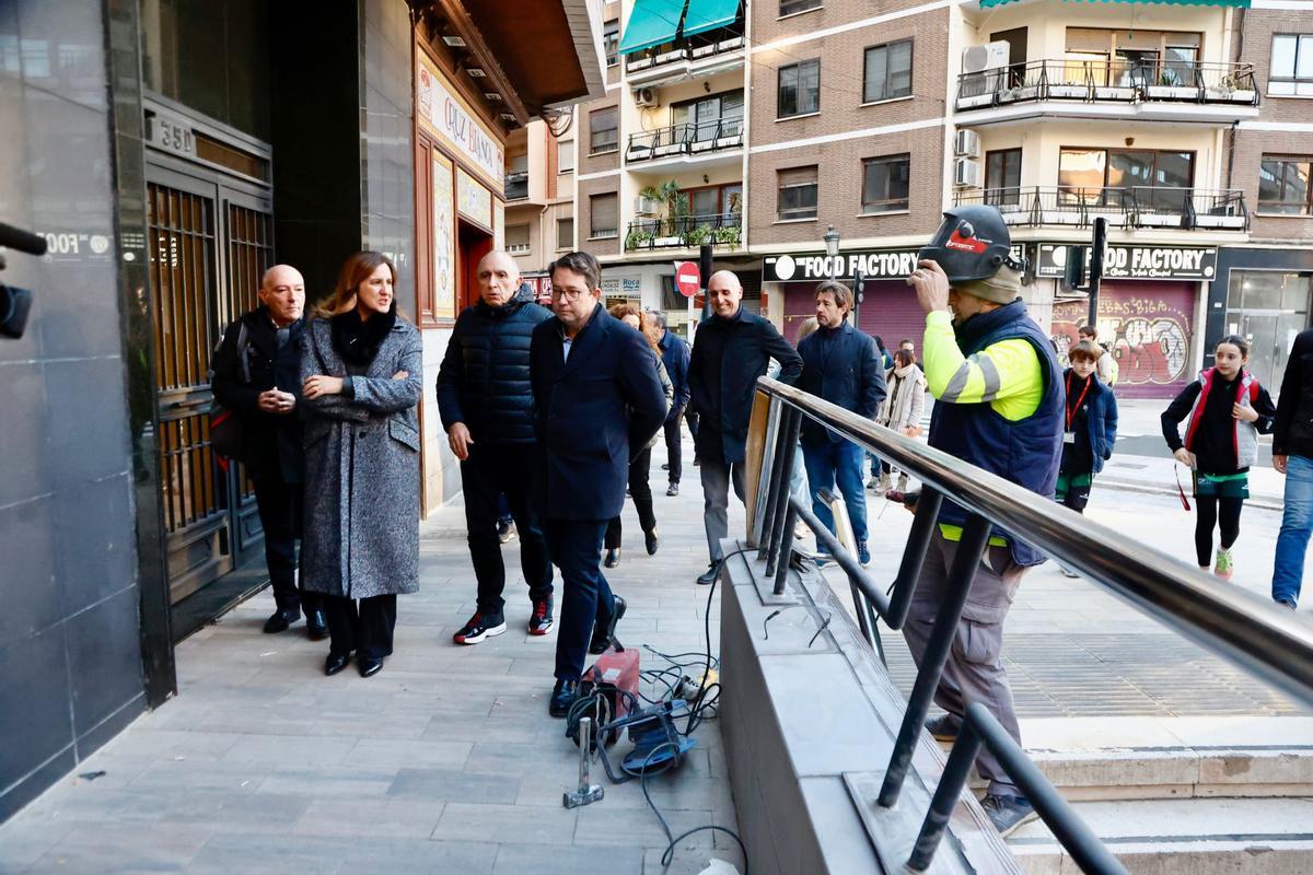 Reapertura de la avenida de Giorgeta en València