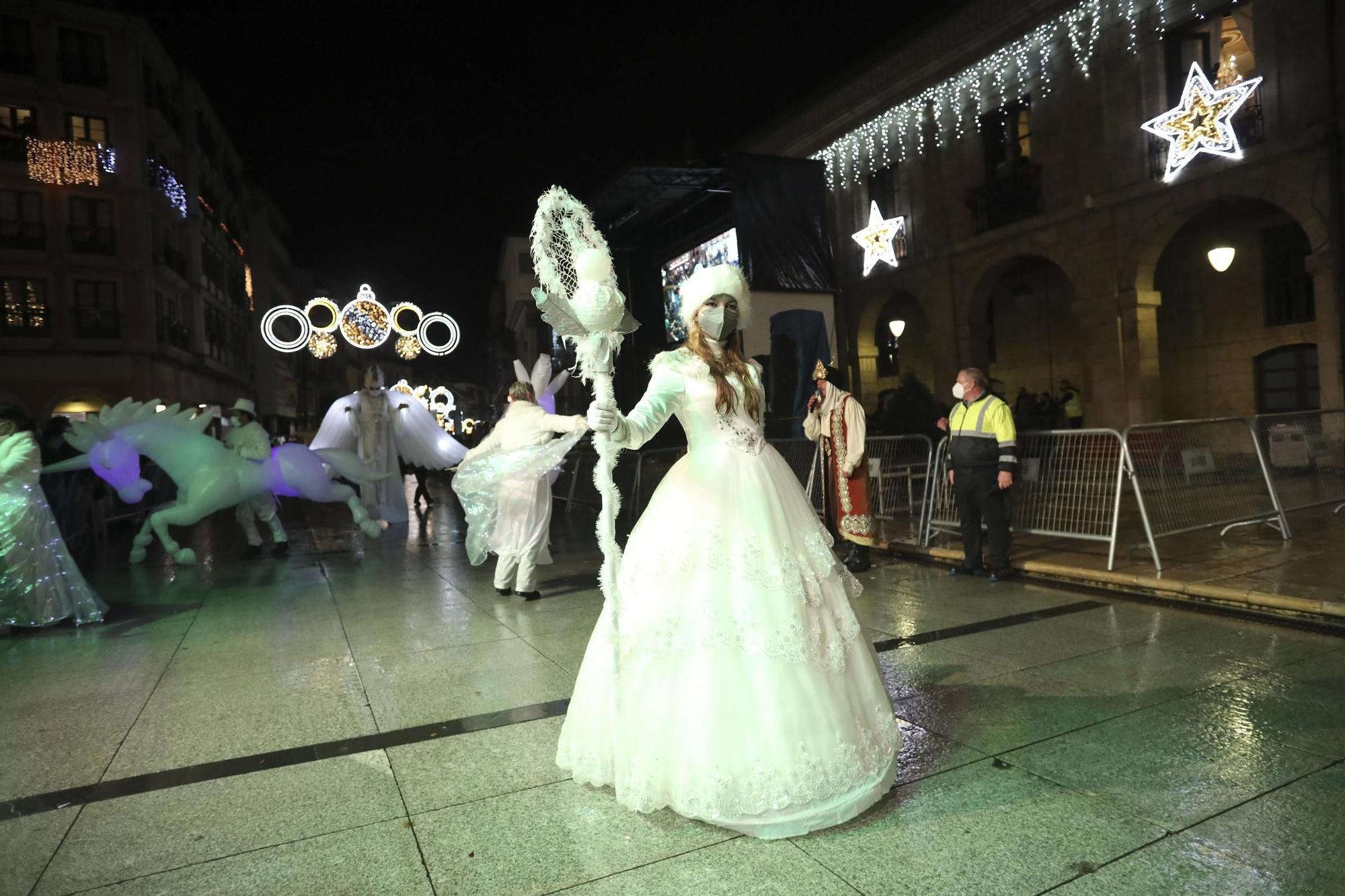 Cabalgata de Reyes Magos en Avilés