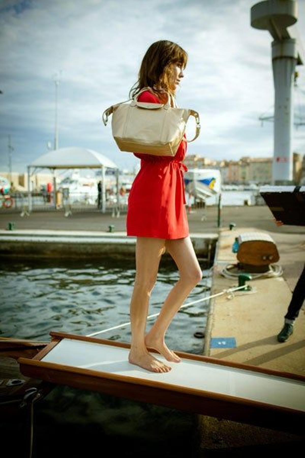 Alexa Chung para Longchamp