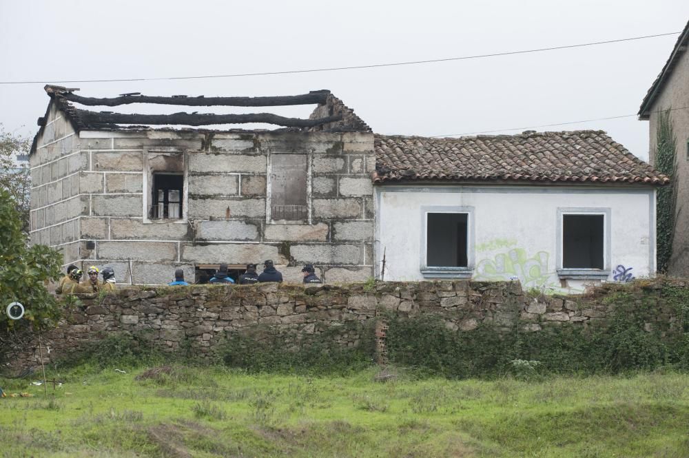 Muere un indigente en un incendio en Ourense