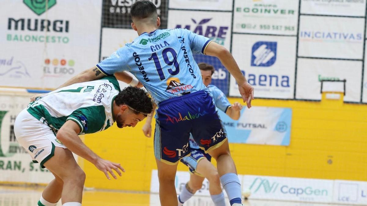 El Córdoba Patrimonio Futsal sufre una dura derrota ante el recién ascendido El Ejido