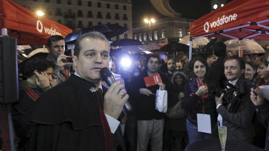 Ramón García, en la Puerta del Sol