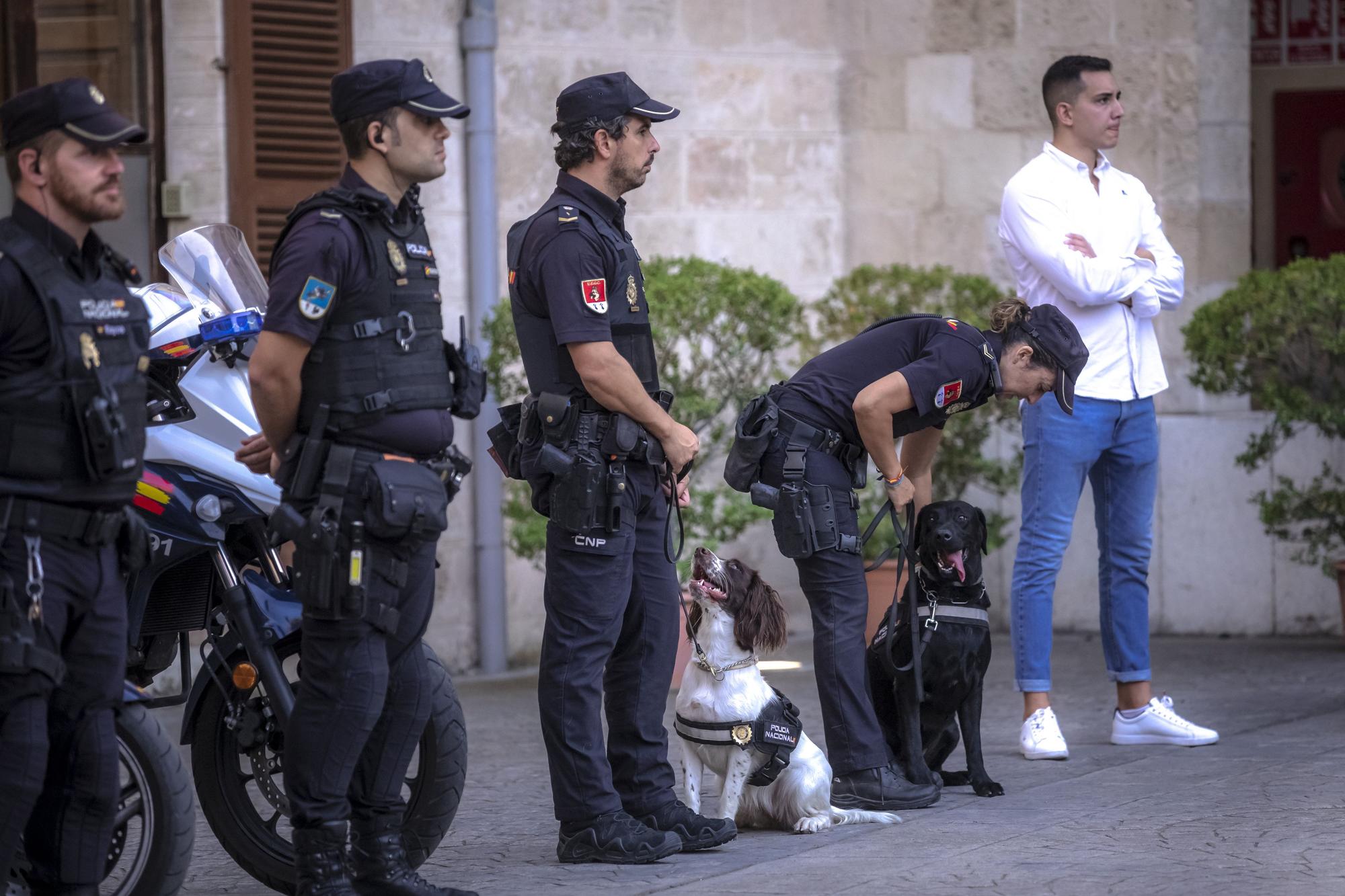 Fiesta de la Policía Nacional en Palma