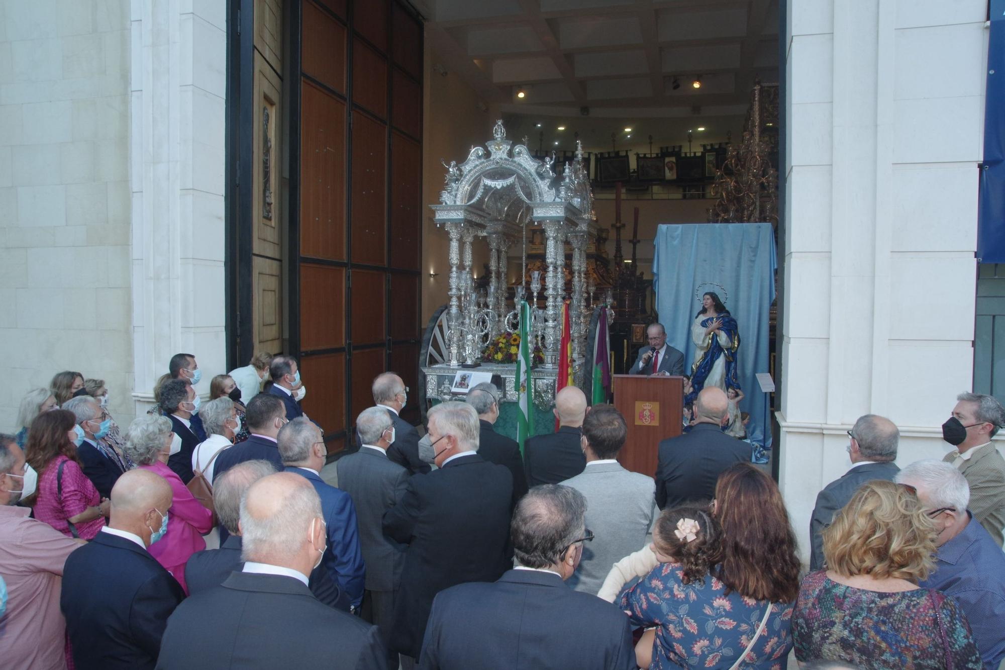 Exposición del patrimonio de las hermandades de Gloria de Málaga