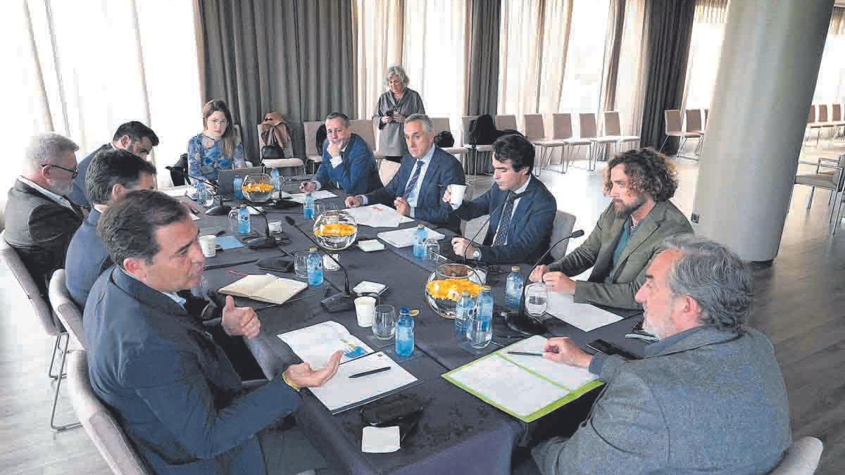Segunda reunión del Consejo de Málaga Económico y Social del Mediterráneo.