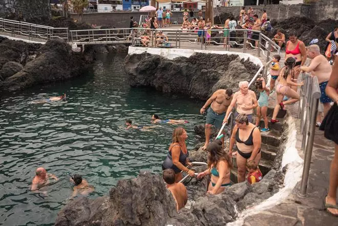 Una jornada en El Caletón, en Garachico